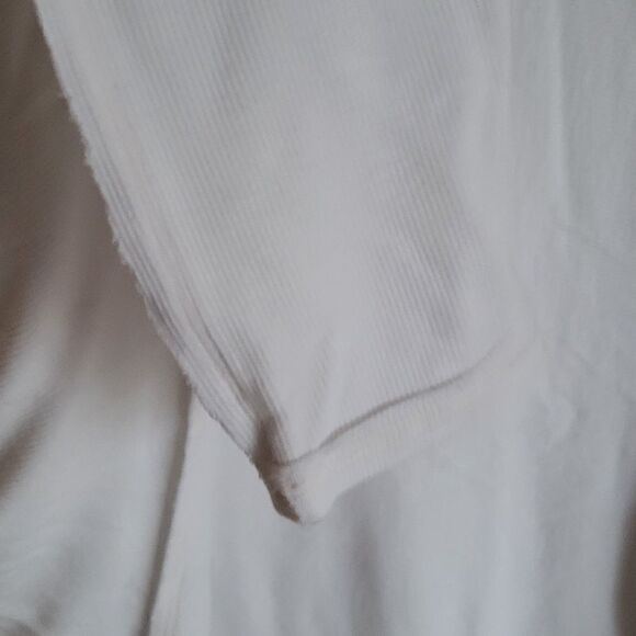 FREE PEOPLE Alameda Ivory Slouchy Oversized Pullover Top Size Small - Picture 7 of 13